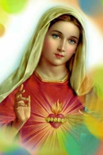Blessed Virgin Mary And Her Most Immaculate Heart