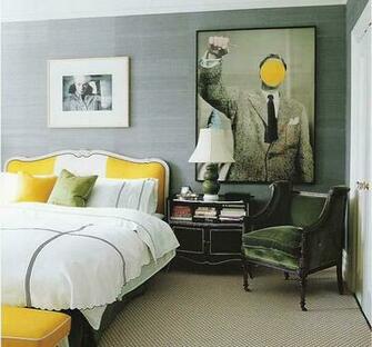 David Dangerous Grey And Yellow Interiors With