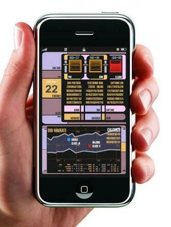 Lcars Wallpaper iPhone Theme By