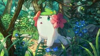 Pokemon Shaymin Cute Forest Bubbles