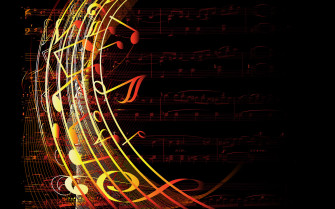 Abstract Music Wallpaper