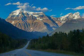 Wallpaper Mount Robson Provincial Park British Columbia