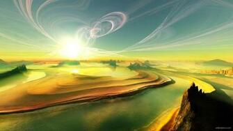 Beautiful 3d Landscape Widescreen Wallpaper