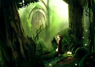 Little Red Riding Hood Wallpaper