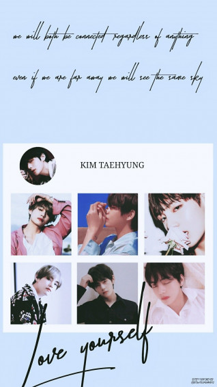 Taehyung Lockscreen Bts Kim