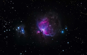Outer Space Red 4k Wallpaper