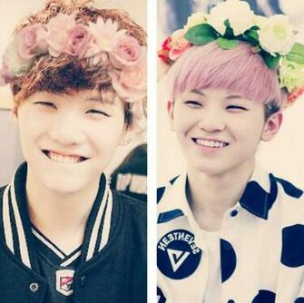 Bts Kpop Seventeen Suga Woozi Image By Violanta On