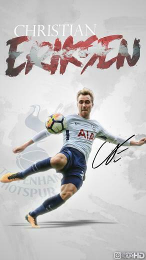 Christian Eriksen Phone Wallpaper Spurs Tottenham