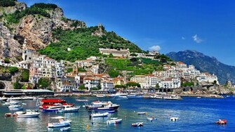 Italy Salerno Full HD Desktop Wallpaper 1080p