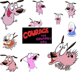 Courage The Cowardly Dog Wallpaper By Celtakerthebest