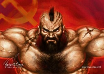 Zangief Street Fighter Fan Art By Giaci78