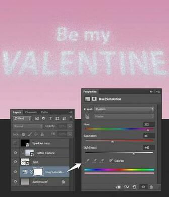 Creating Glitter Texture