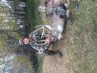 Gross Whitetail Deer In South Dakota By Robert Brown