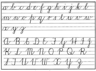 Cursive Writing Practice Sheets With Arrows
