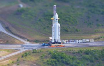 Wallpaper Tilt Shift Booster Esa European Space Agency The