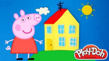 Peppa Pig House Wallpaper Top Background