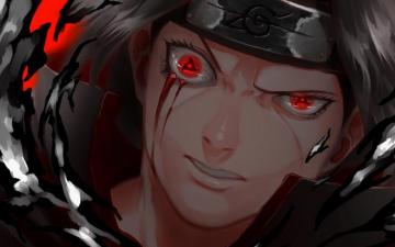 Itachi Uchiha Mangekyo Sharingan 4k Wallpaper