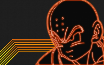Krillin Neon Wallpaper By Gt4tube