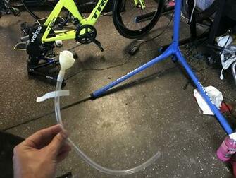 Mastering Pee During A Bicycle Race Bike Accidenty