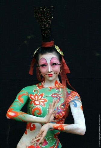 Best HD Wallpaper Collection Hot Body Painting