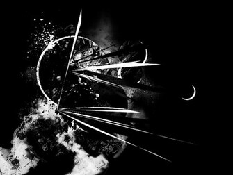 Negro Y Blanco Abstracto Black And White Abstract Wallpaper