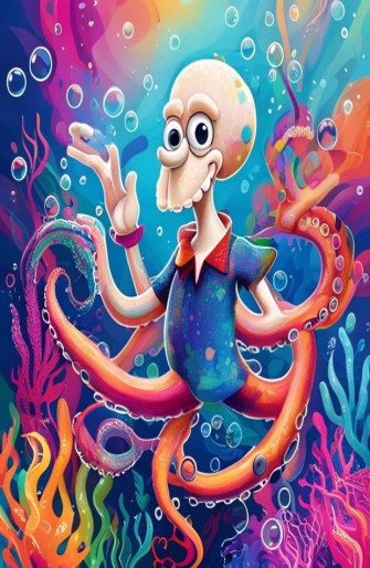 Handsome Squidward Wallpaper