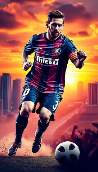 Messi Inter Miami Wallpaper