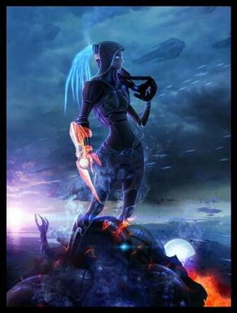 Assassins Lava Fall Fantasy Art Digital Drawings Fan