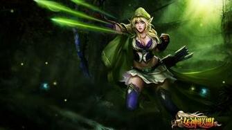 Of Angels Fantasy Angel Warrior League Game Loa Wallpaper