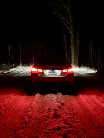 First Drive In The Snow Wallpaper