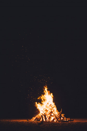 iPhone Fire Wallpaper