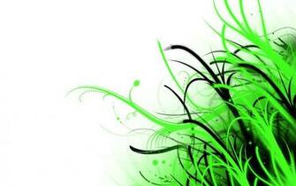 Abstract Wallpaper Green And White By Phoenixrising23