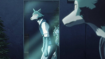 Beastars Legosi Mirror Nxs7t07w1su44iiy Wallpaper