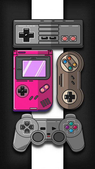 Retro Game Wallpaper By Tenshirok Be