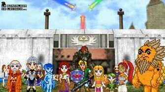 P8g94sea Ya S1600 Wallpaper Zelda Ocarina Of Time Pixel Bits Jpg