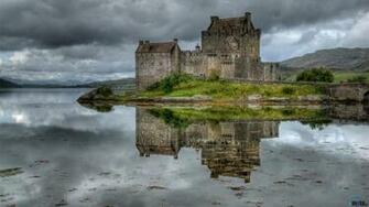 Wallpaper Eilean Donan Fort Scotland X Desktop
