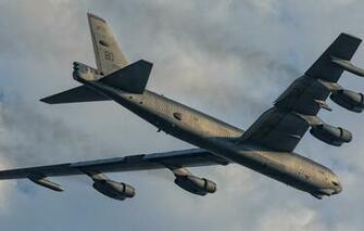 Wallpaper Aviation Combat Aircraft Winged Machine Boeing B52h