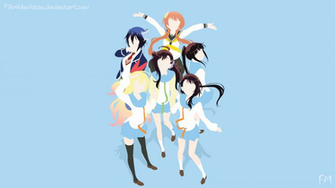 Nisekoi Chitoge Kirisaki Marika Tachibana Haru