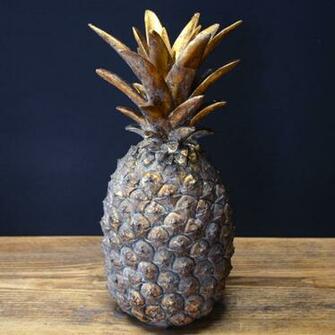 Guilded Gold Pineapple House Junkie