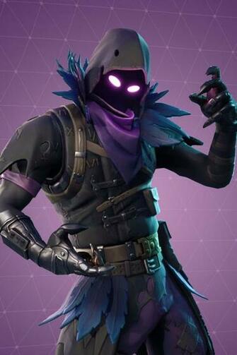 Wallpaper Fortnite Warrior Video Game Raven