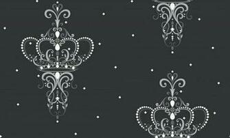 Crown Houses Jewels Royal Wallpaper Wall