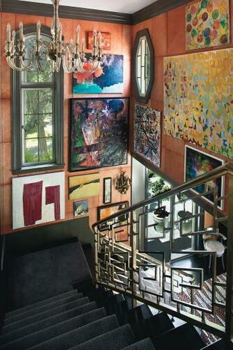 Cannon Bullock Wall Covering And Ceiling Fixture From J F Chen
