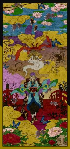 Mononoke Kusuriuri Anime Manga Wall Art