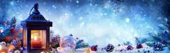 Wallpaper Christmas Decorations Spruce Snow Lamp Balls New