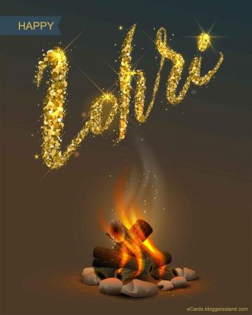 Happy Lohri Wishes Greeting Image Messages Wallpaper