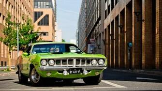 Plymouth Barracuda Computer Wallpaper Desktop