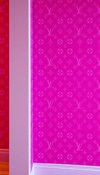 Pink Louis Vuitton Wallpaper
