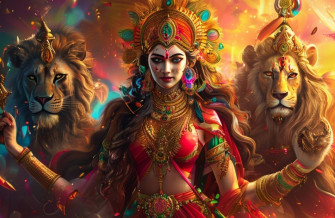 God Durga HD Wallpaper