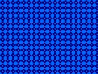 Blue Circled Lattice Pattern Freda Hill Enterprises