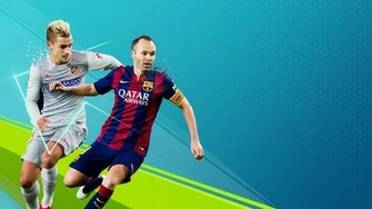 Fifa Wallpaper Iniesta Widescreen Fullscreen Mobile Tablet